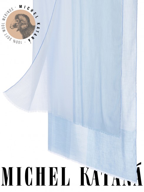 Палантин Унисекс T.W40_24DMW-5.4/BLEU